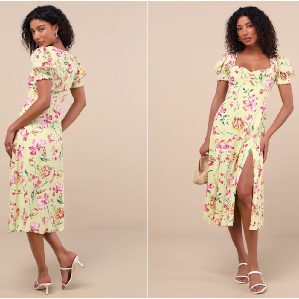 LULU's Floral Romantic Sexy Flowy Wedding Chic Casual Resort Europe Vacation